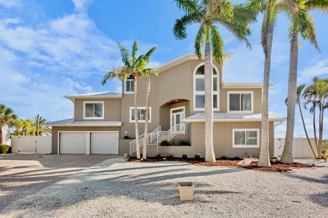 Beautiful front exterior of the house