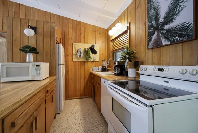 Spacious kitchen ready for family meals