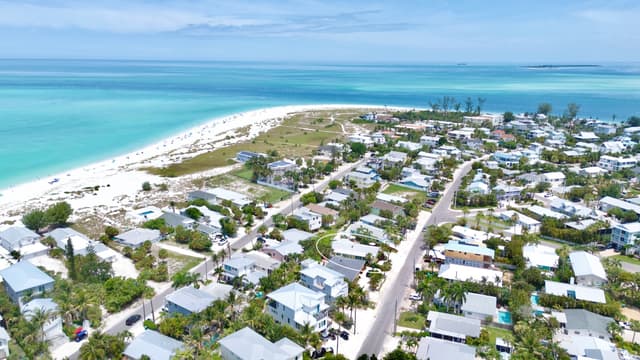 Aerial View - Turtle Trax by Anna Maria Island Accommodations