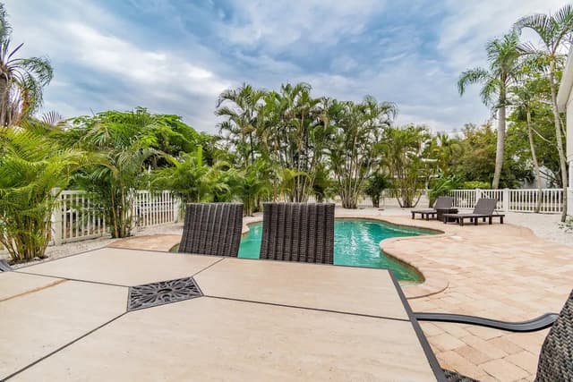 Seating Near Pool