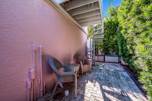 Spiral Stairs to Private Suite