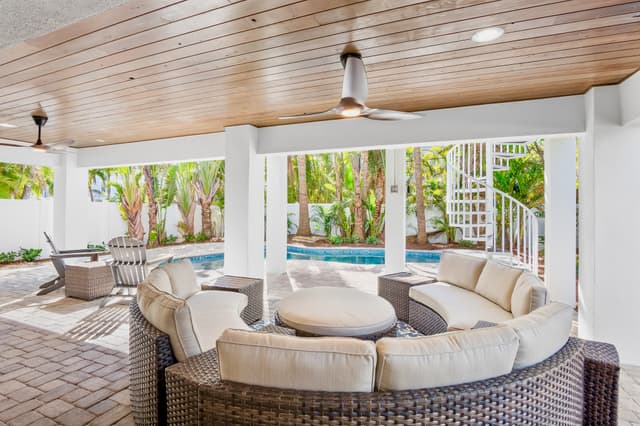 Outdoor Lounge Area