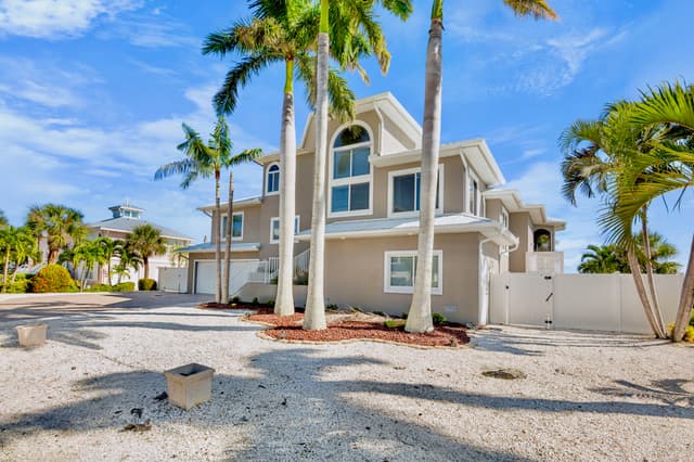 Beautiful front exterior of the house