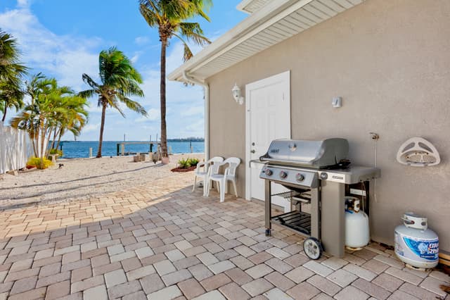 Private BBQ grill for outdoor cooking