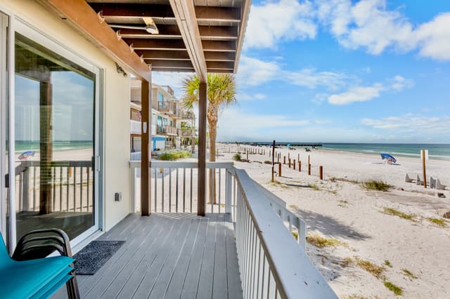 Back Patio, Beach View