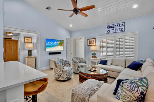 Living Area with TV