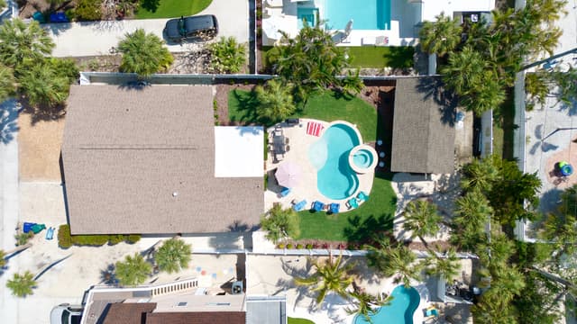 View of the pool