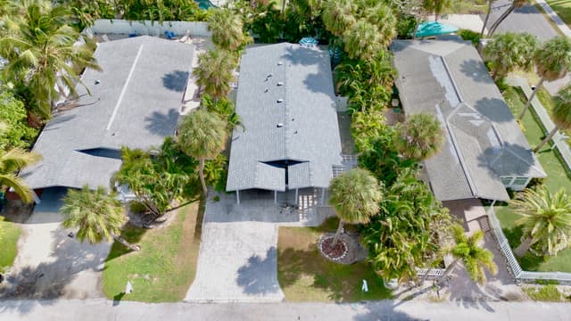 Aerial View with Driveway