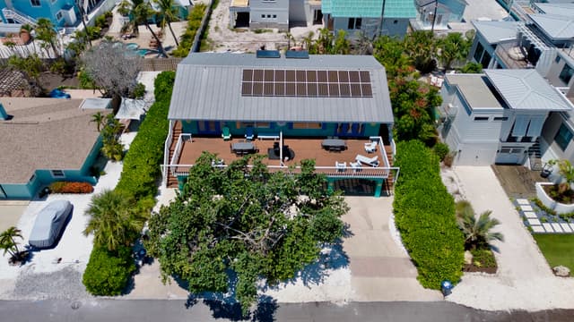Stunning aerial view of home