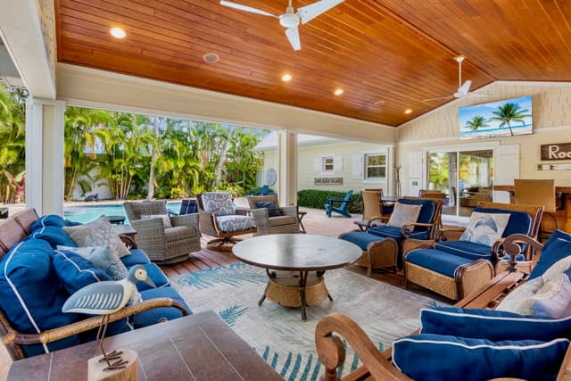 Outdoor with comfortable seating
