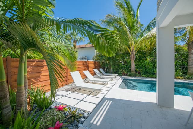 Poolside Area