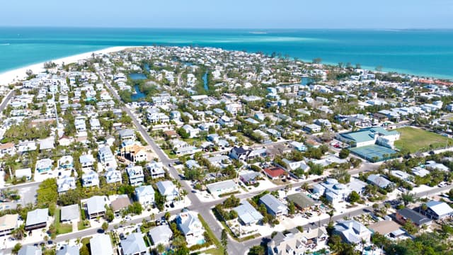 High view of the location