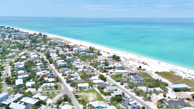 Aerial View - Turtle Trax by Anna Maria Island Accommodations