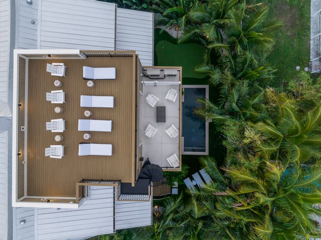 High view of the location