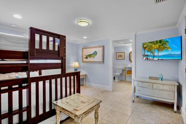 Third Bedroom, Twin-over-full bunk bed