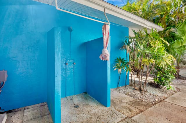 Outdoor shower