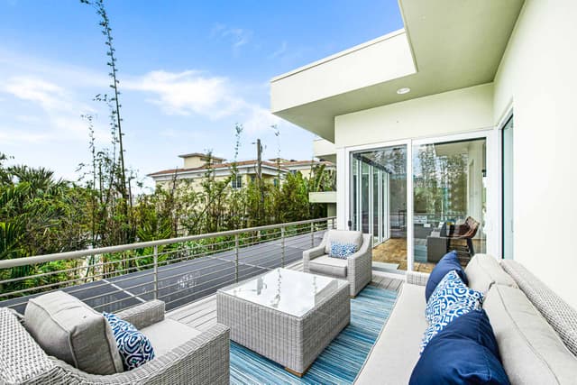 Balcony off Game Room