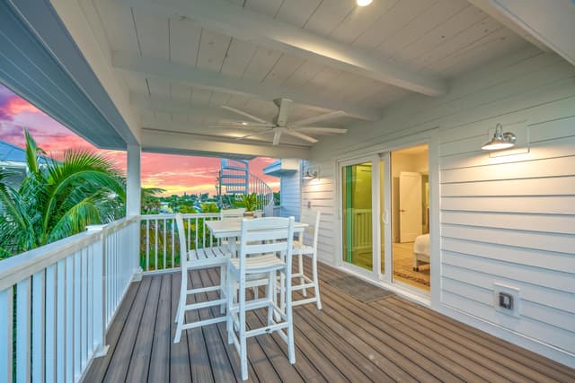 Balcony access from 2nd Bedroom