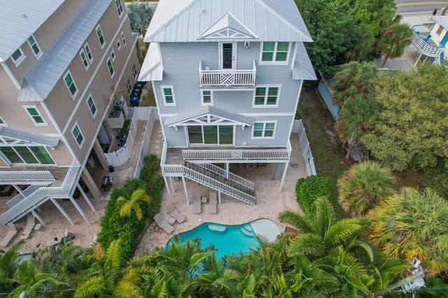 Welcoming front view of the home