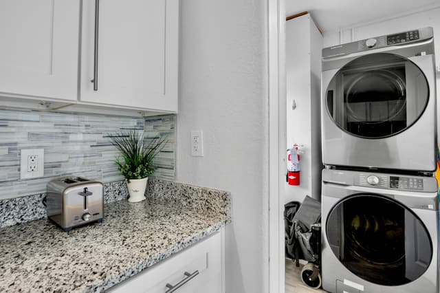 Laundry Area with Washer and Dryer