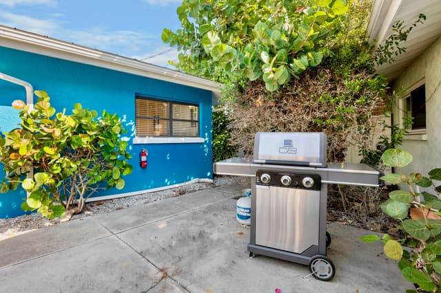 Shared Patio with Grill