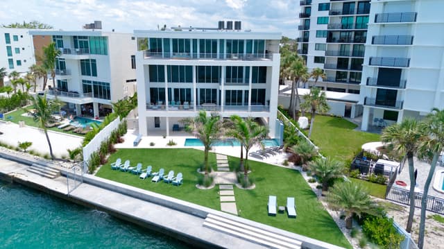 Gulf front view of home!