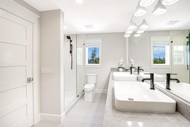 Second Bedroom (3rd Floor), Ensuite Bath with Double Vanity, Shower and Bath Tub