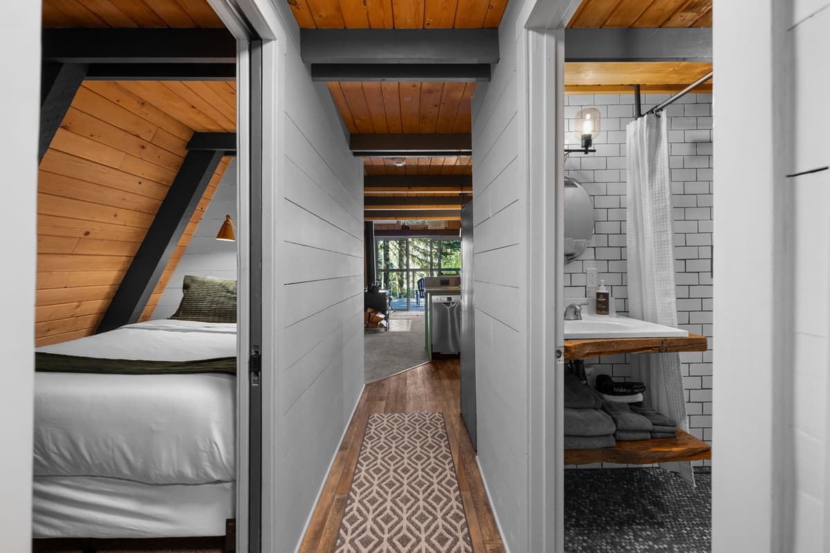 Bergstrasse Getaway - Cozy A-Frame Sauna — photo 9
