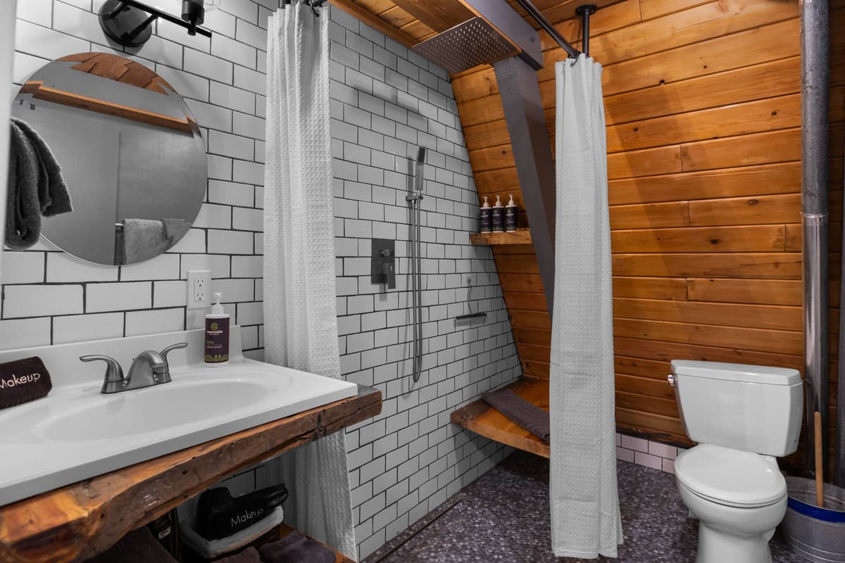 Bergstrasse Getaway - Cozy A-Frame Sauna — photo 12