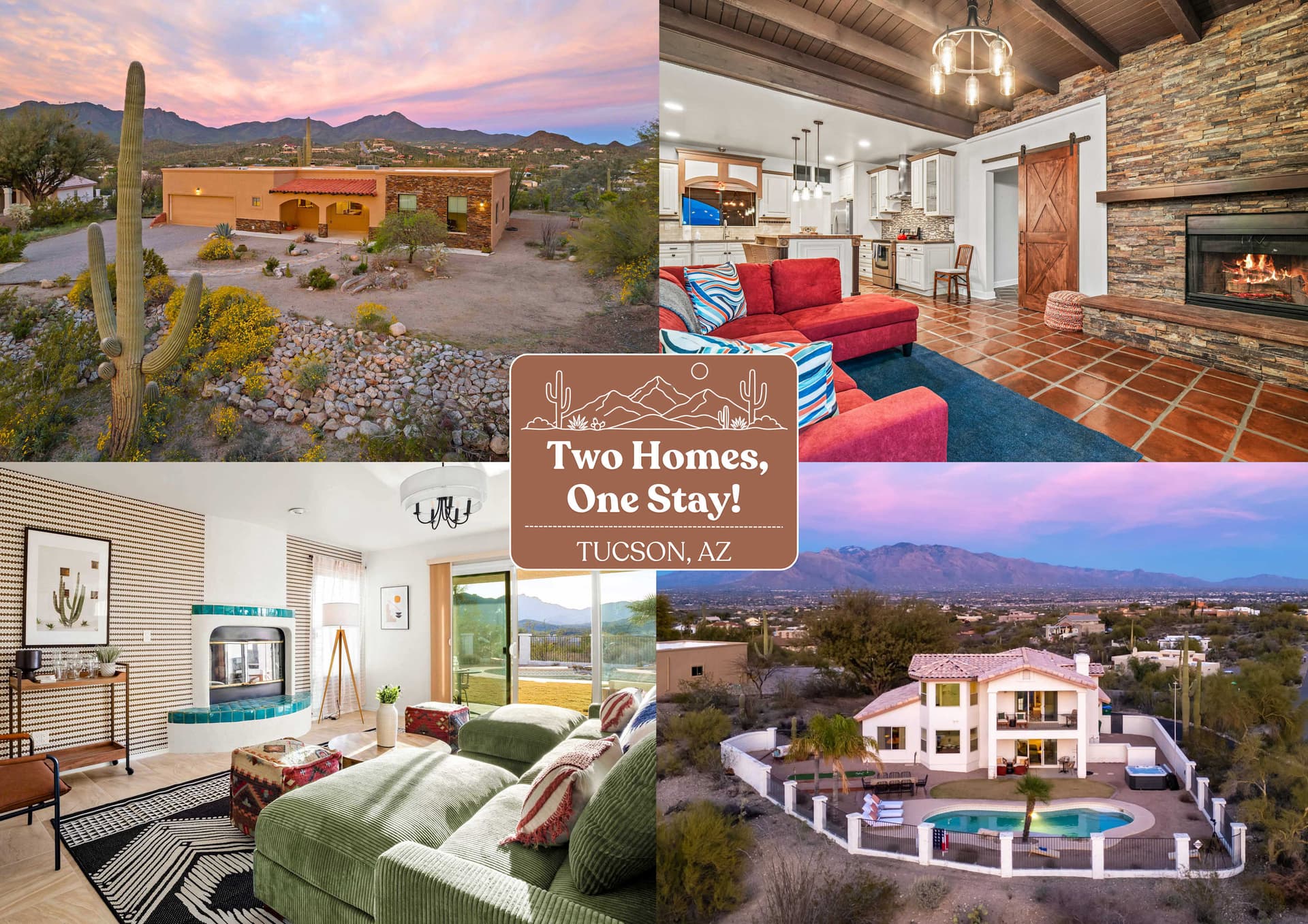 2 Homes • 7BR Sleeps 18 • Pool • Amazing Mtn Views — photo 1