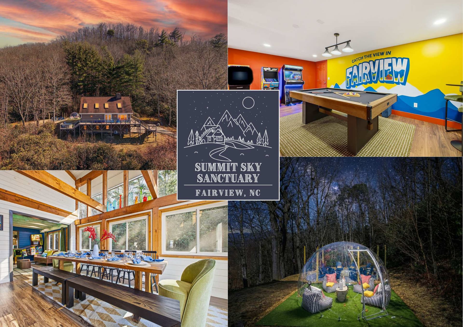 Mtn Views | Stargazing Dome | Hot Tub | Sleeps 20 — photo 1
