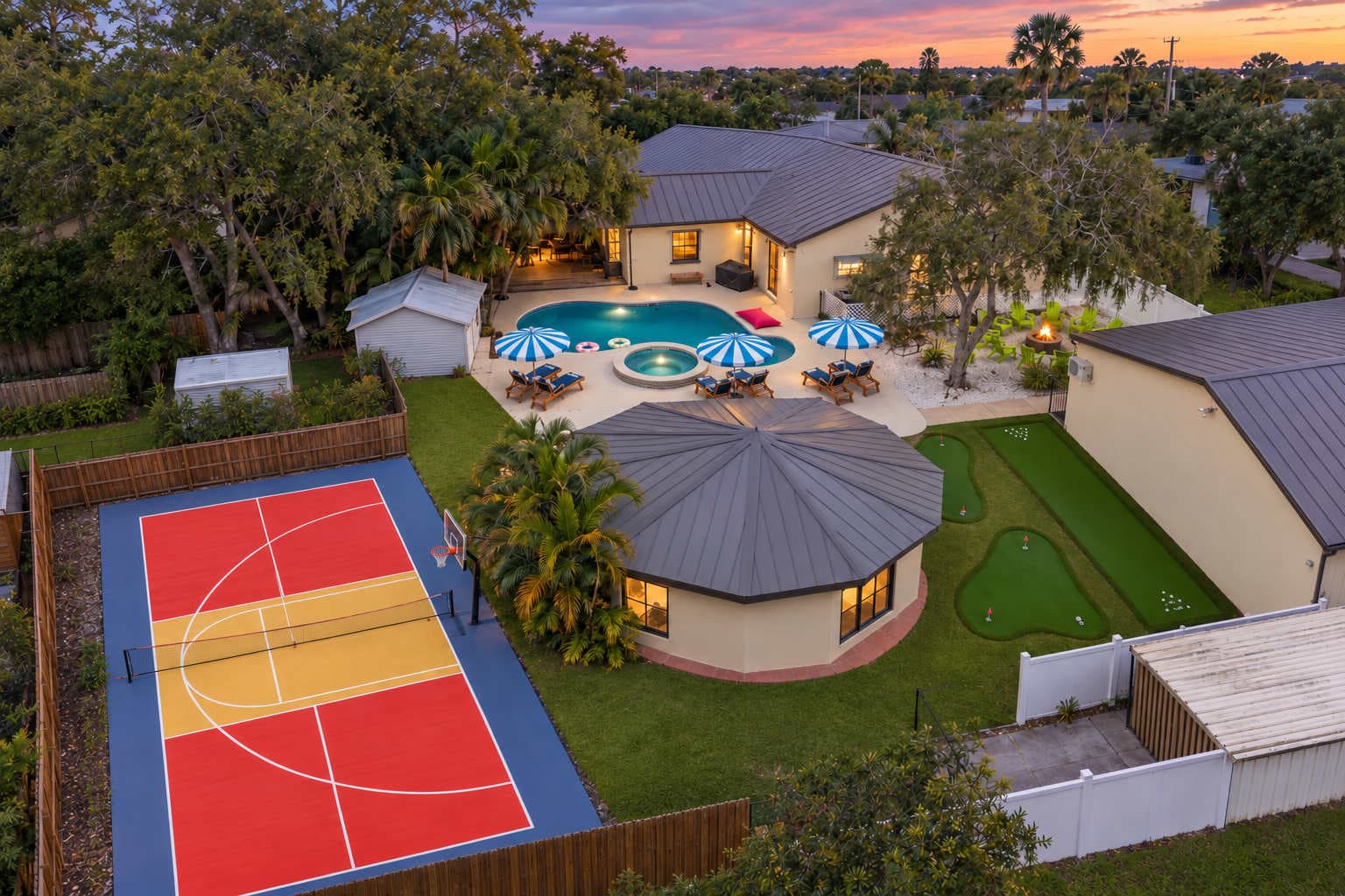 Private Pickleball, Heated Pool & Spa, Theater — photo 1