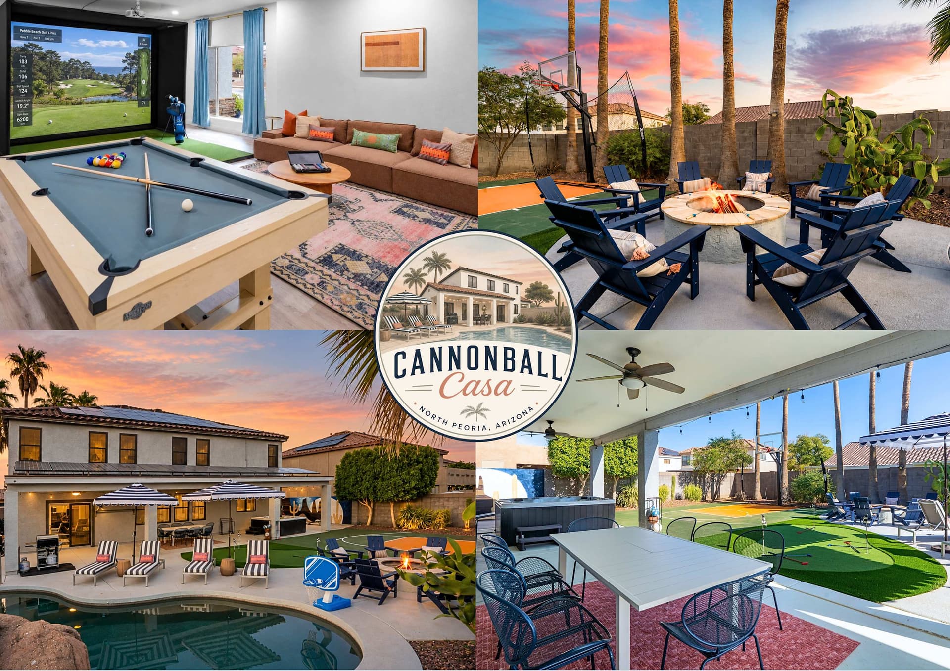Cannonball Casa | Water Slide, Hoops & Game Rooms — photo 1