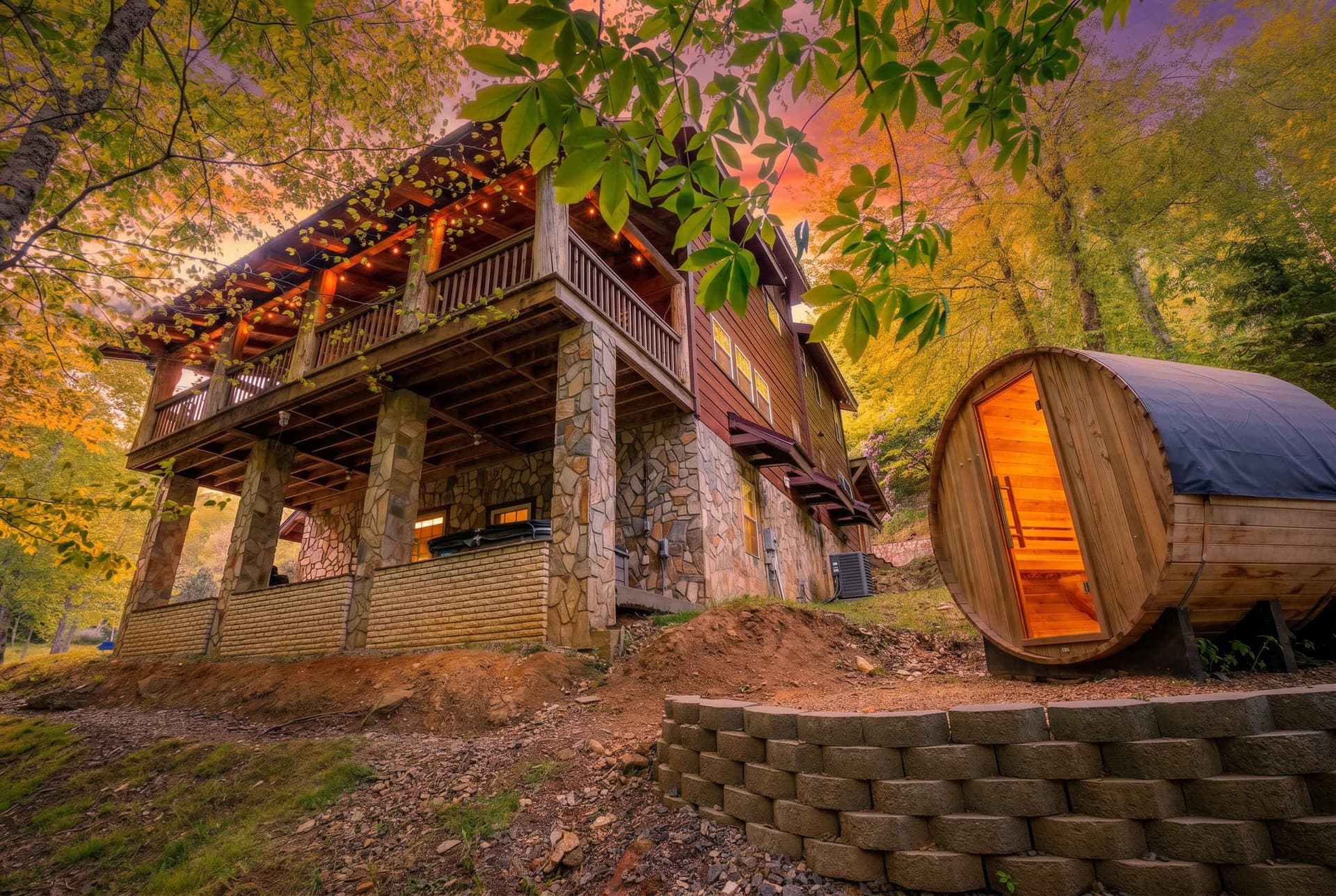 Sleeps 16 • Hot Tub•Sauna•Dogs Welcome•Ping Pong — photo 1