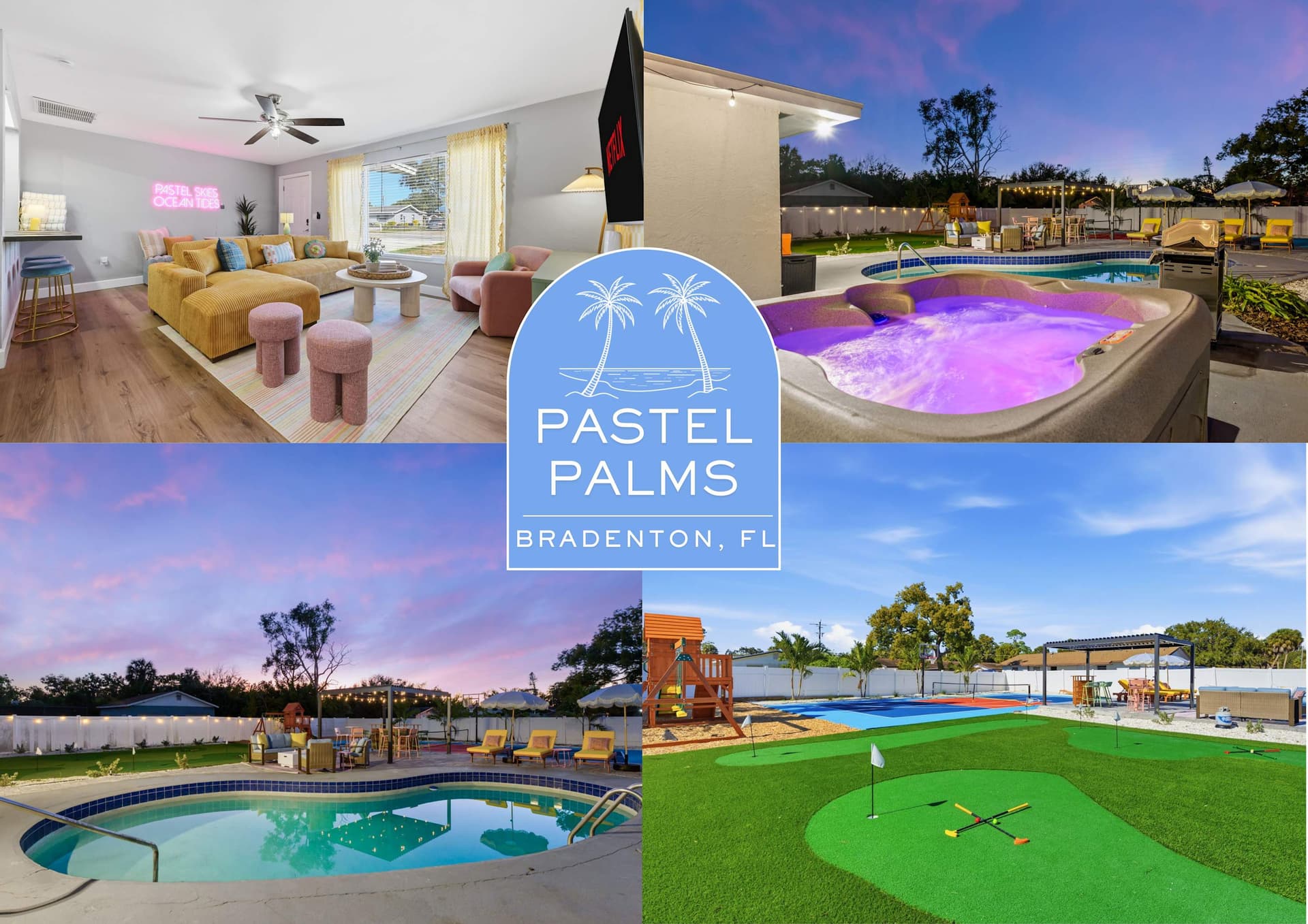 Pastel Palms | Resort Pool, Hot Tub & Sport Court — photo 1