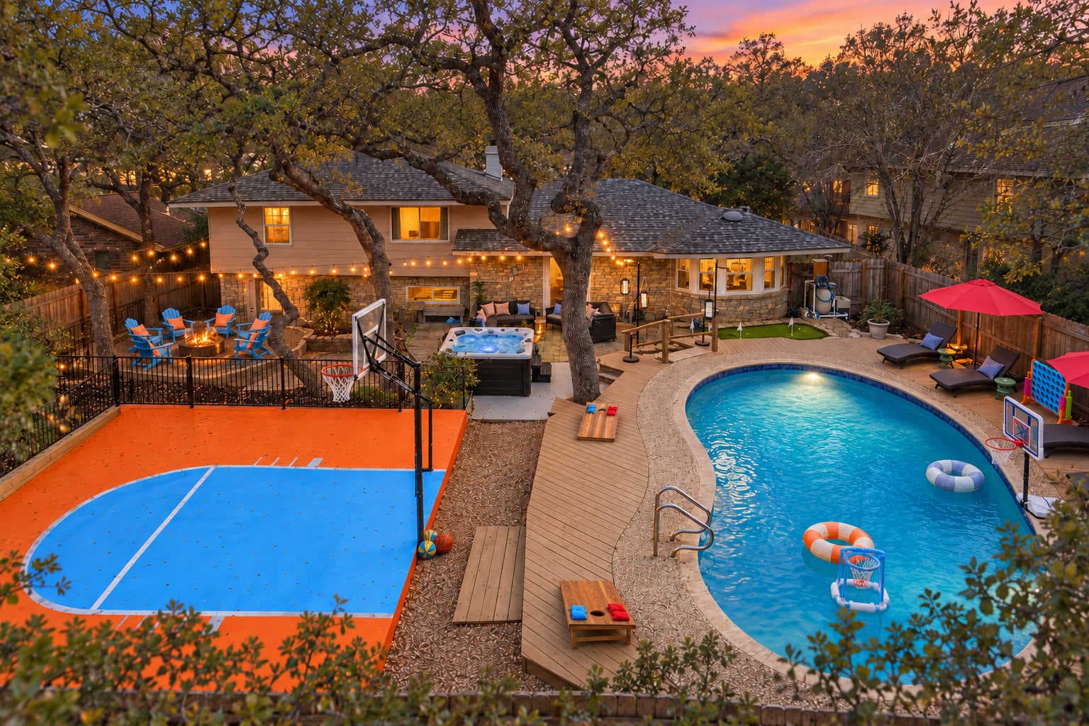 4BR w/ Pickleball Court, Heated Pool & Hot Tub — photo 1