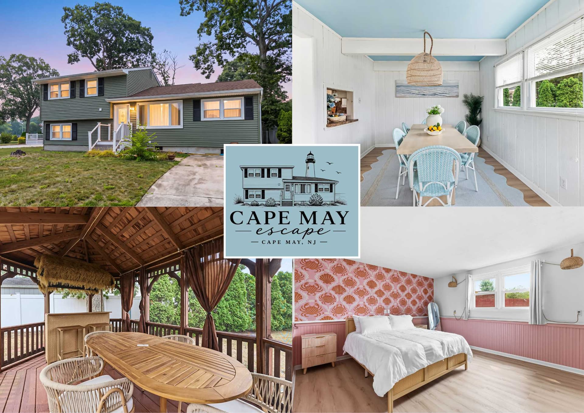 Cape May Escape • Sleeps 10 • Tiki Bar • Grill — photo 1