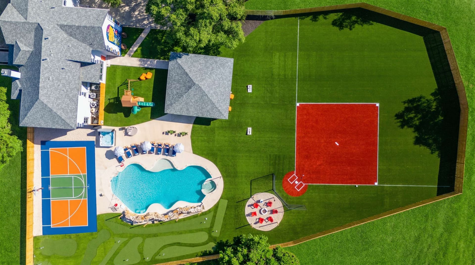 6k SqFt Estate - Epic Amenities & Fun - Sleeps 22 — photo 1