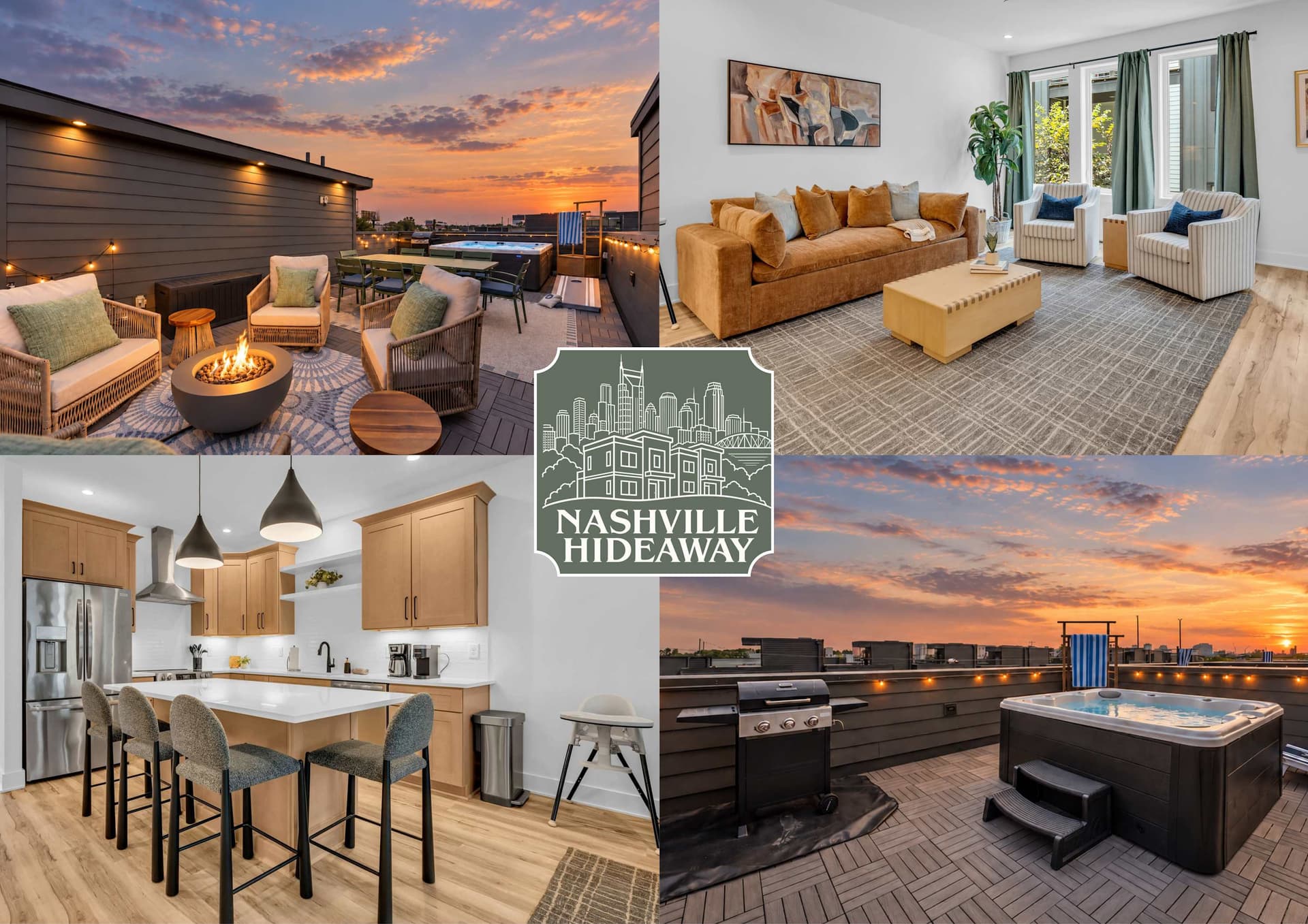 Nashville Hideaway | Private Rooftop • City View — photo 1