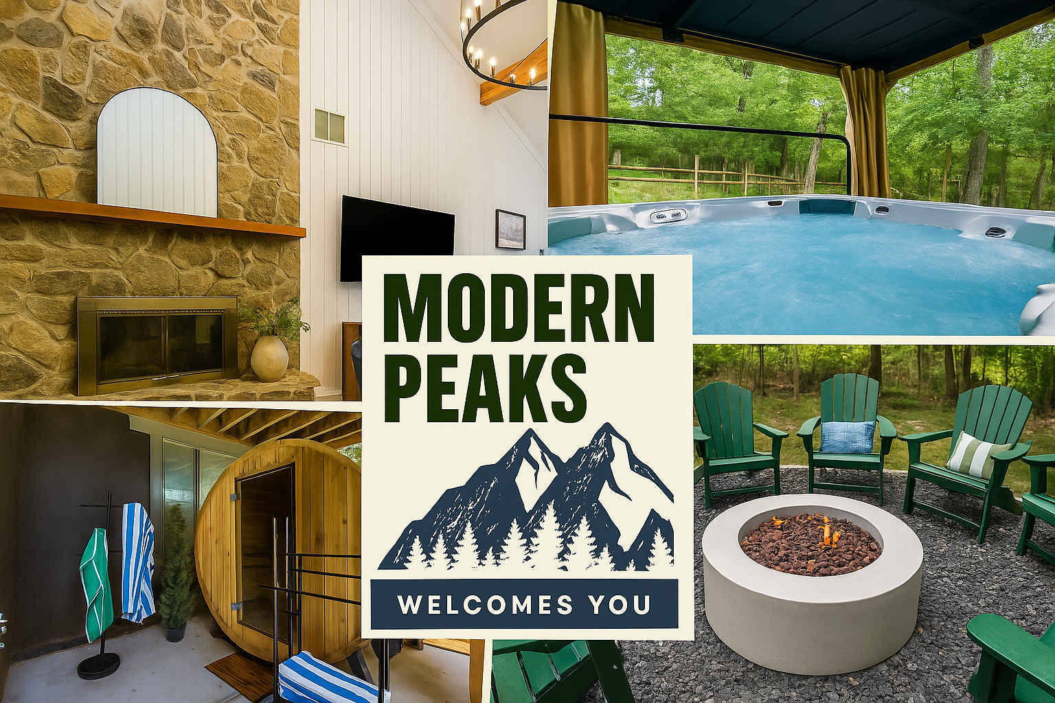 Modern Peaks • Hot Tub • Sauna • Theatre Room — photo 1