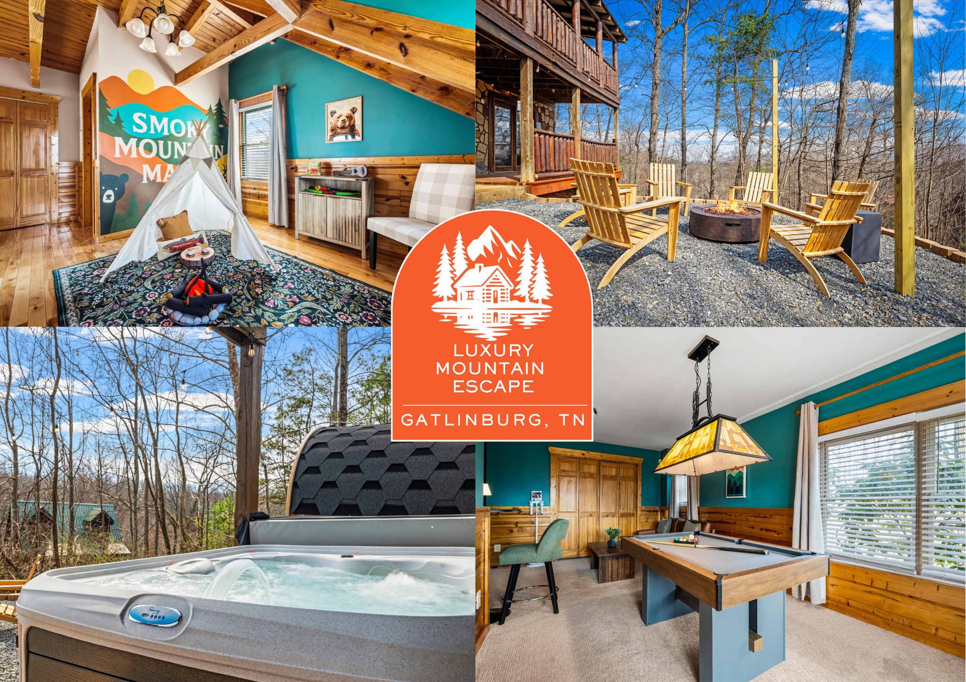Luxe Mountain Escape - Fire Pit - Hot Tub - Sauna — photo 1