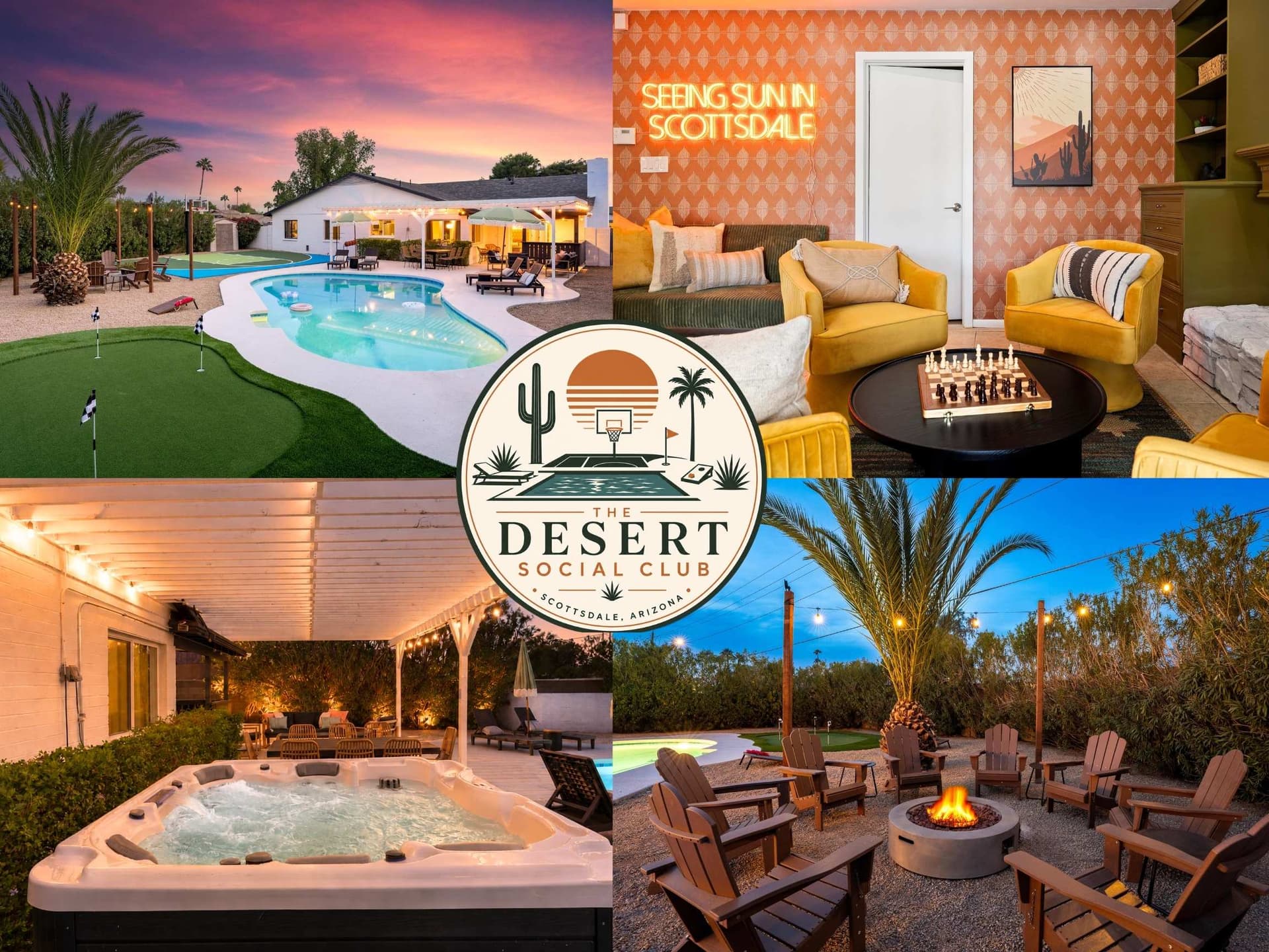 Desert Social Club | Pool • Hot Tub • Sports Court — photo 1