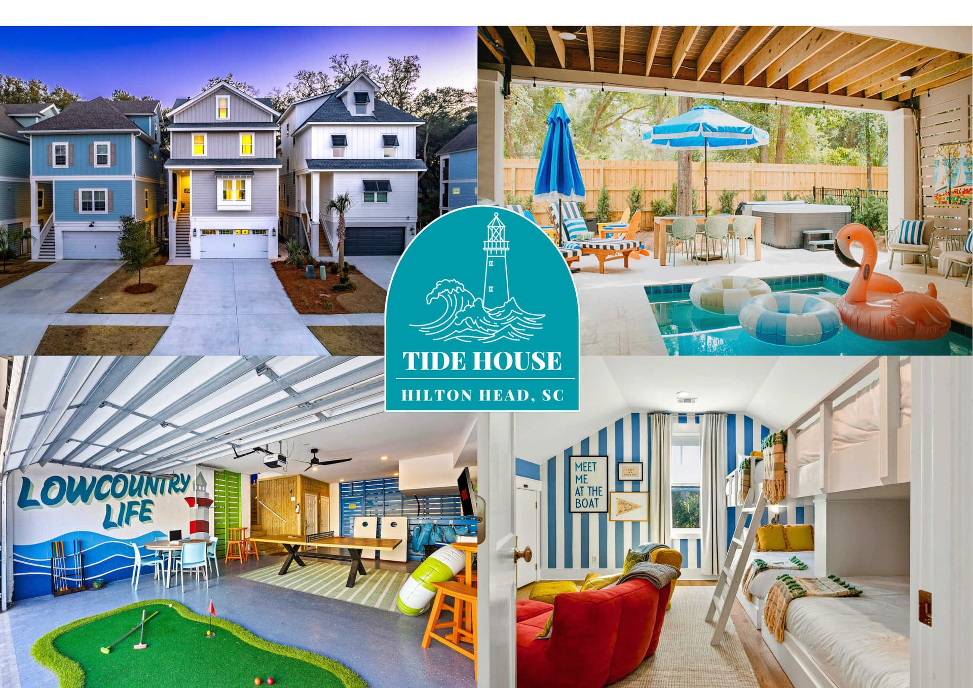 Hilton Head 6BR, Sleeps 18: Pool, Hot Tub, FirePit — photo 1