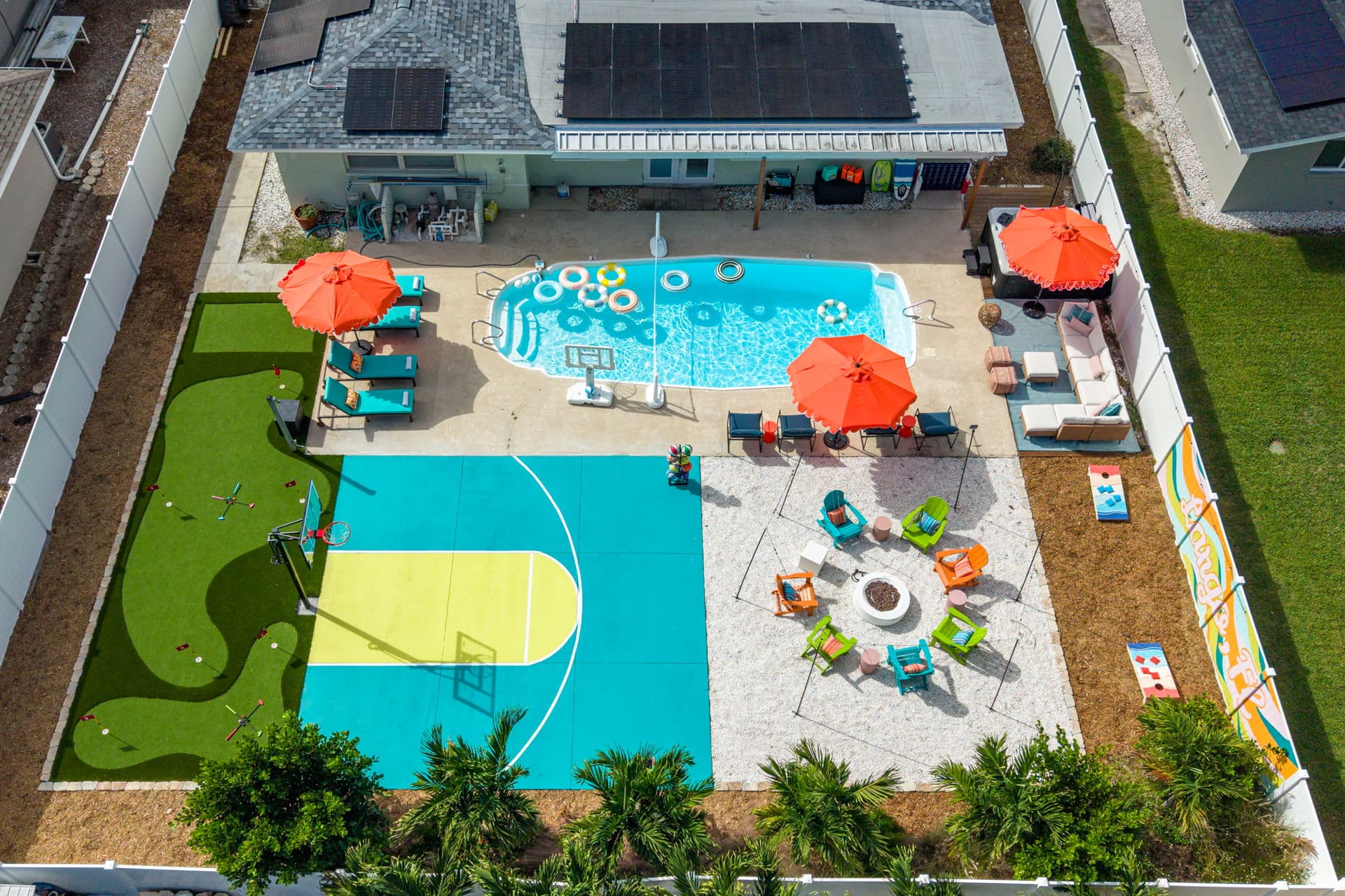 Basketball Court | Game Room | Pool | Hot Tub — photo 1