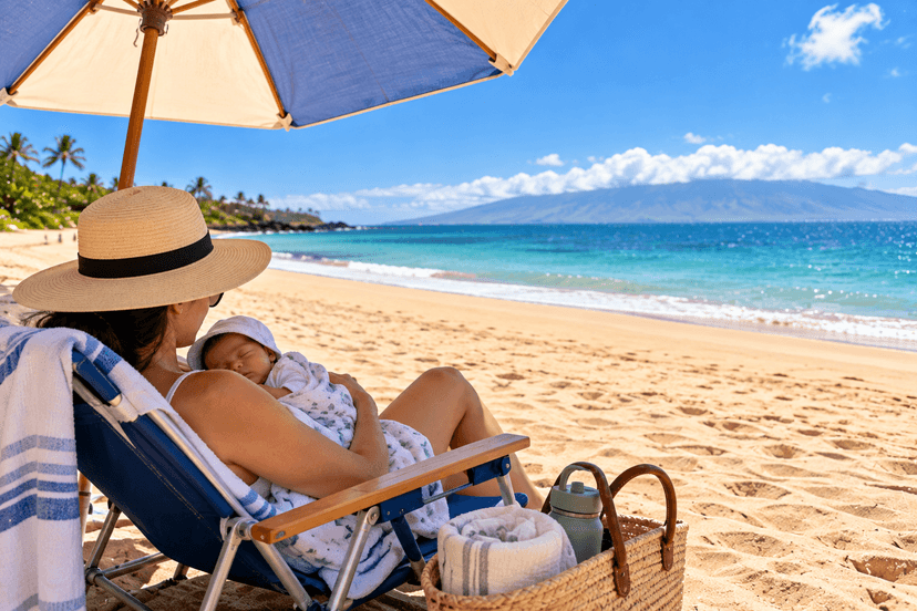 Traveling to Maui with a Newborn: A New Parent's Guide