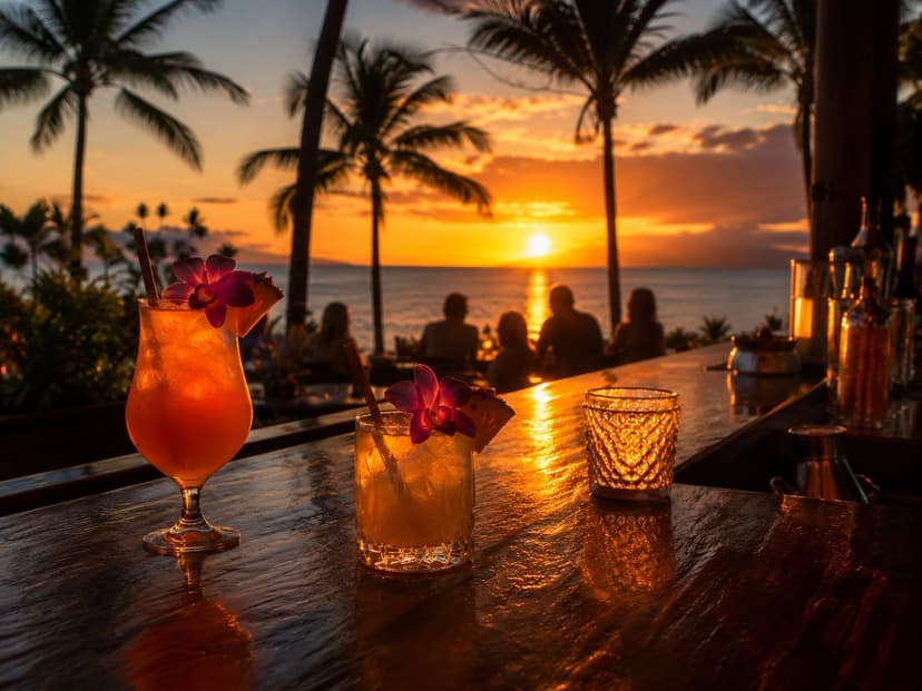 Best Maui Sunset Happy Hours & Oceanfront Bars