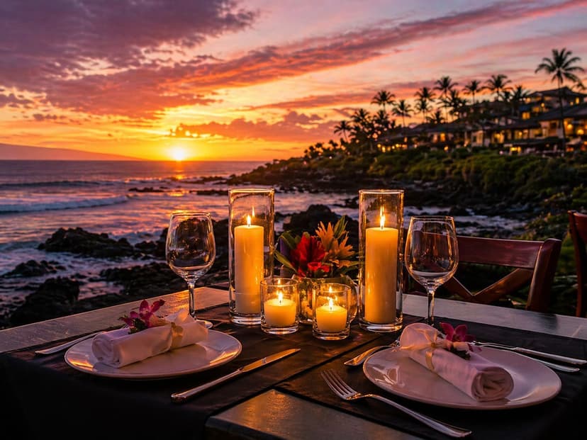 Romantic Restaurants in Maui for Couples