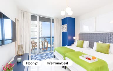 Spacious 2BR Suite | Brickell Walk Score 95