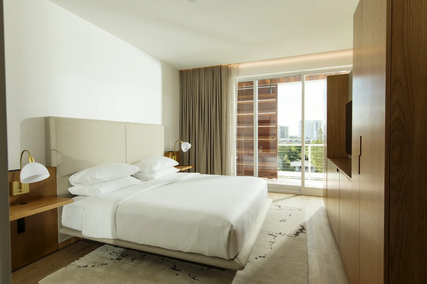 A hotel room selected for the weekend campaign
