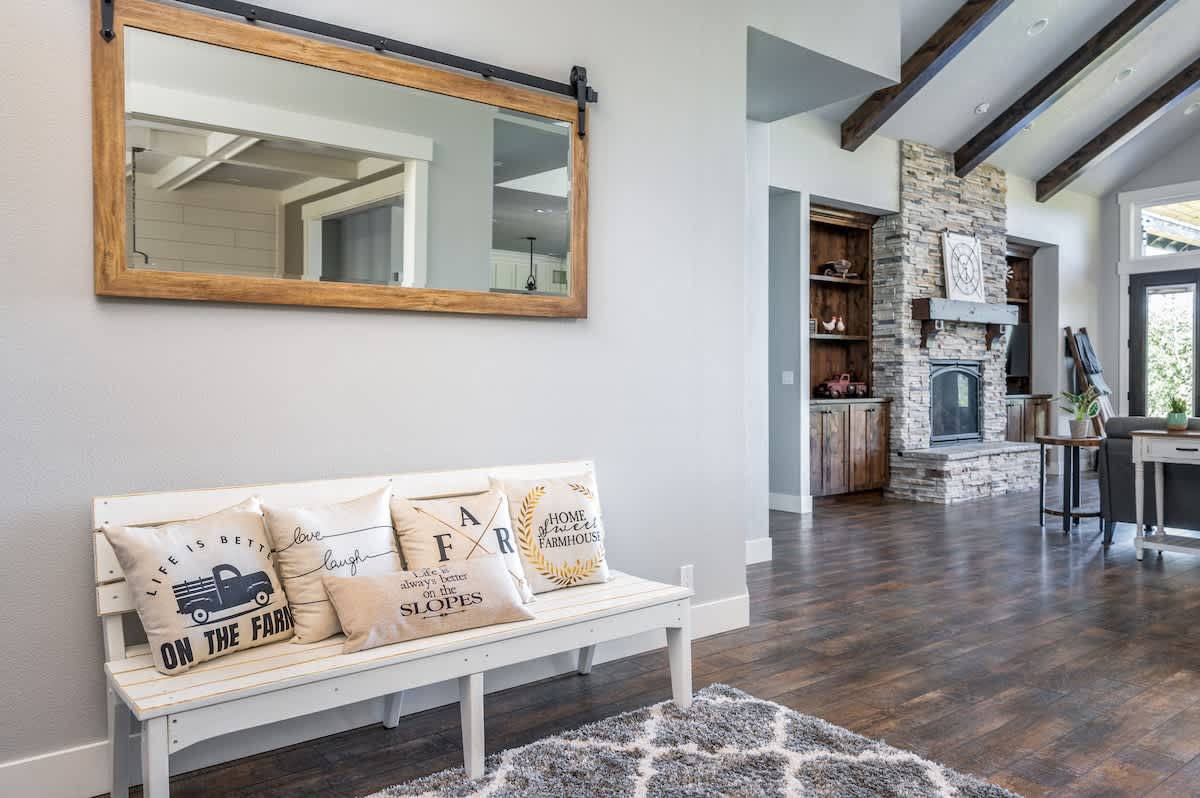 Turn vacation mode on the moment you step inside the modern day mountain lodge. Unwind, relax, and take a deep breath of the fresh mountain-filled air!